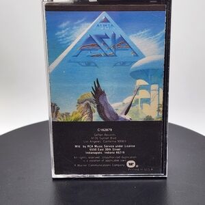Vintage Album Cassette with Blue Fantasy Artwork
